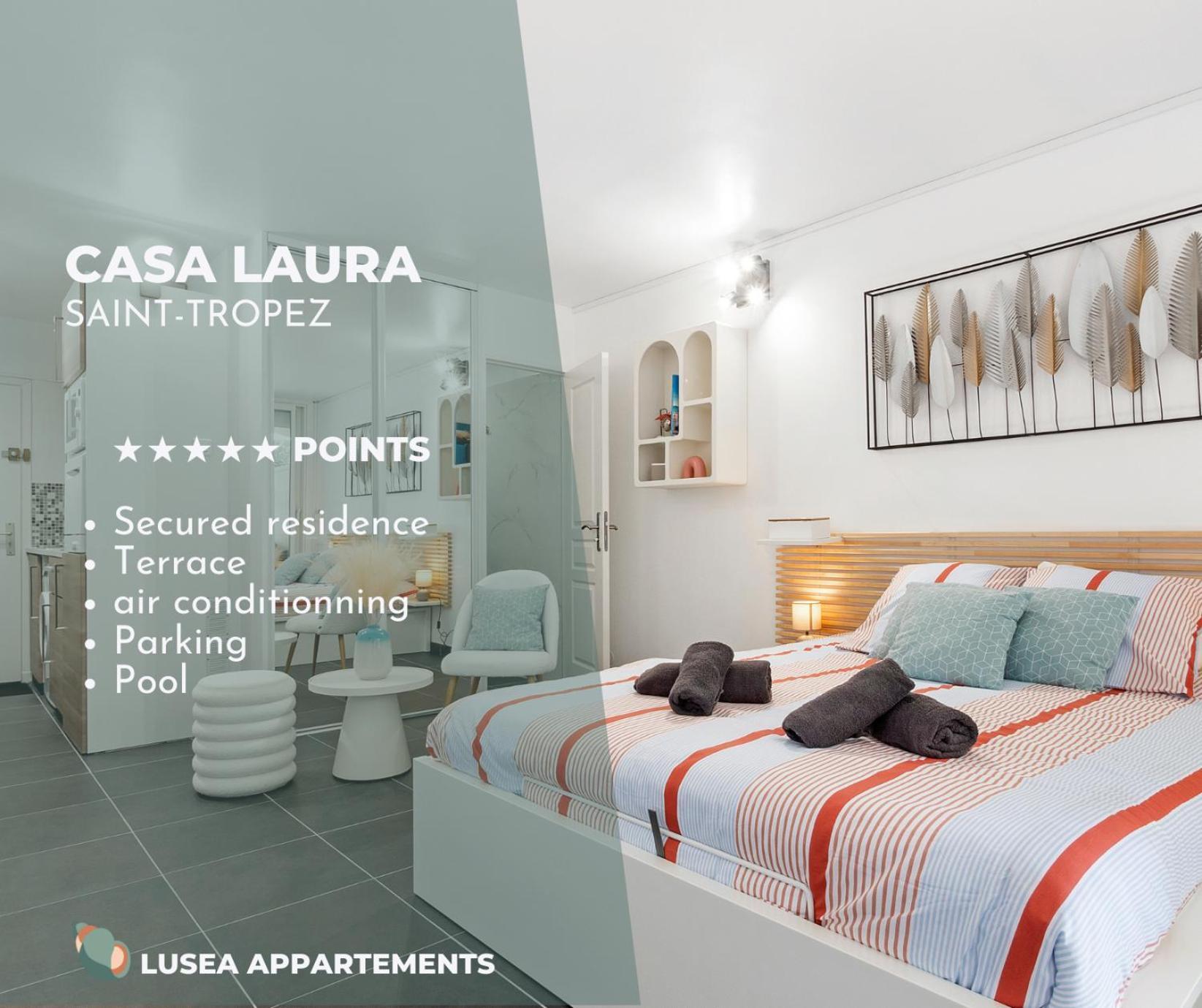Casa Laura -Parking - Pool Apartment แซ็ง-ทรอเป ภายนอก รูปภาพ